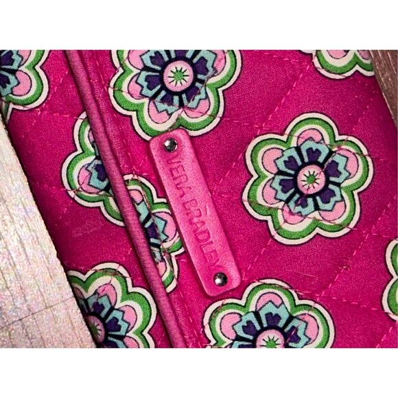 Vera Bradley Pink Floral Wallet - Picture 7 of 8